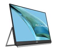 ASUS ZenScreen MB249C - Moniteur Portable 24" (23,8" Visibles) Full HD (1920 x 1080), écran sans Cadre, IPS, antireflet, USB-C, Haut-parleurs, poignée de Transport/béquille, Pince en C