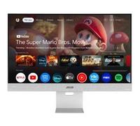ASUS ZenScreen Smart MS32UC - Écran LED - 32" (31.5" visualisable) - 3840 x 2160 4K @ 60 Hz - IPS - 400 cd/m² - 1000:1 - DisplayHDR 400 - 5 ms - HDMI, DisplayPort, USB-C - haut-parleurs - argent Argen