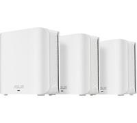 ASUS ZenWiFi BD4 - Système Wi-Fi - (3 routeurs) - jusqu'à 6500 pieds carrés - maillage 1GbE, Wi-Fi 7, 2.5GbE, 5GbE - Wi-Fi 7 - Bi-bande