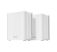 ASUS ZenWiFi BD4 - Pack de 2 - Système WiFi 7 Mesh, Double-Bande, 3600 Mbps, 470m2, Double Ports 2,5G, sécurité et contrôles parentaux Inclus, Smart Home Master SSIDs