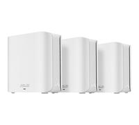 ASUS ZenWiFi BD4 - Pack de 3 - Système WiFi 7 Mesh, Double-Bande, 3600 Mbps, 720m2, Double Ports 2,5G, sécurité et contrôles parentaux Inclus, Smart Home Master SSIDs