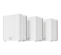ASUS ZenWiFi BD4 - Système Wi-Fi - (3 routeurs) - jusqu'à 6500 pieds carrés - maillage 1GbE, Wi-Fi 7, 2.5GbE, 5GbE Bi-bande