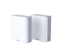 ASUS ZenWiFi BT7 Z x2 White - Système Mesh Wi-FI 7 Tri-Bande 9,4 Gbps | Système Mesh Wi-Fi 7 tri-bande ultra-rapide (9,4 Gbps) offrant une couverture fluide jusqu'à 540 m² et 4 ports 2,5G.