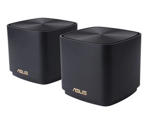 ASUS ZenWiFi XD4 Plus (B-2-PK) Bi-bande (2,4 GHz / 5 GHz) Wi-Fi 6 (802.11ax) Noir Interne