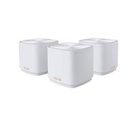 ASUS ZenWiFi XD5 White - Pack de 3 - Système Wi-FI 6 AX Mesh, Double Bande, 3000 Mbit/s, 700m2, AiProtection avec TrendMicro à Vie