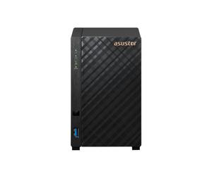 Asustor AS1102TL NAS Mini Tower Realtek RTD1619B 1.7GHz 1Go DDR4 2 baies SATA 3.5" RAID 0/1/JBOD 1xGbE 1xUSB 3.2 Gen1 ADM