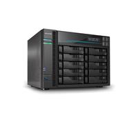 ASUSTOR Serveur NAS Lockerstor 10 Pro AS7110T 10 baies Quad-Core 8 Go DDR4 sans disque
