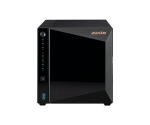 Asustor DRIVESTOR 4 Pro Gen2 AS3304T V2 NAS, Realtek RTD1619B 1.7GHz Quad-Core, 2Go DDR4, 4 baies SATA III 2.5/3.5", RAID 0/1/5/6/10/JBOD, ADM