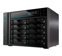 Asustor Lockerstor 10 Pro AS7110T 10 Baies Serveur NAS Bureau Boîtier Quad Core 3.4 GHz CPU, 8 Go RAM DDR4, M.2 NVMe SSD Cache, sans disque