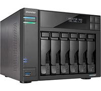 Asustor Lockerstor 6 Gen2 - AS6706T | NAS 6 Baies, processeur Quad-Core 2,0 GHz, 4 emplacements M.2 NVMe (PCIe 3.0), Double 2,5 GbE, Extensible à 10 GbE, 8 Go de RAM DDR4