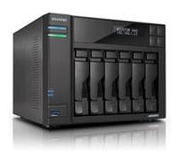 ASUSTOR NAS Lockerstor 6 Gen2 AS6706T – 6 baies, Quad‑Core 2,0 GHz, 4x M.2 NVMe, 8 Go DDR4, 2x 2,5 GbE