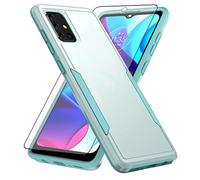 Asuwish Coque de téléphone pour Samsung Galaxy A51 5GA 51 5G UW Verizon avec coque de protection d'écran en verre trempé et fine et intégrale Accessoires de protection Glaxay 51A G5 Gaxaly S51 pour