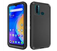 Asuwish Coque de téléphone pour TCL 20XE 5087Z - Coque hybride robuste antichoc rigide protection intégrale contre les chutes - Accessoires mobiles TLC 20 XE TCL20XECase EX pour femmes et hommes - Noir
