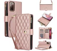 Asuwish Étui de téléphone pour Samsung Galaxy S20 FE 5G 6,5" avec protecteur d'écran et fermeture éclair, porte-cartes, support pour téléphone portable S 20 EF UW 2022 S20FE5G S20FE 20S S2O Fan