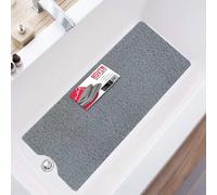 Asvin Tapis de bain et douche antidérapant pour salle de bain intérieure et zones humides (40x120 cm Gris)