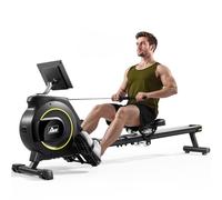 AsVIVA RA11 Rameur pliable | Système de freinage magnétique & résistance réglable | Rameur pour la maison | Entraînement complet du corps et endurance | Fitness | Vélo d'appartement pour le