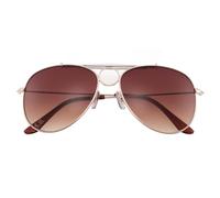 ASVP Shop Hunter S. Thompson Lunettes de soleil fantaisie - Style carré teinté jaune avec monture en métal durable - Parfaites pour cosplay, Halloween, fêtes et usage quotidien