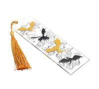 ASVP Shop Marque-page Dragon Quatrième Aile avec pompon - Merch Fantasy & Bookish Merch