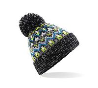 ASVP Shop Tire-Bouchon Câble Tricoté Bobble Chapeau Plain Hommes Femmes Bonnet Chaud Hiver Pom Wooly Cap