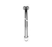 ASW série 1000 support plafond 103642 400 mm, d= 25mm, pour Brausevorhangstangen , laiton chromé
