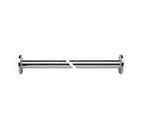 ASW série 1000 tringle à rideau de douche 103499 900 mm, d= 25mm, design droit, laiton chromé