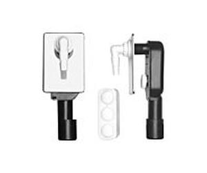 ASW siphon 100894 dissimulé, plaque de recouvrement Inox