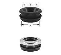ASW Stedo WC 170000 Ø 48 mm, Tuyaux 28-32 mm, noir