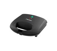 Bestron Gaufrier pour gaufres de Bruxelles, Gaufrier avec revêtement anti-adhésif, Design rétro, 700 Watts, Couleur: Noir Mat