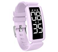 aswan watch Montre Digitale Enfant avec Chronomètre,Alarme, Date,Distance,Podomètres Marche Non Connecté-Montres Sport pour Fille Garcon avec Bracelet en Silicone