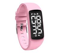 aswan watch Montre Digitale Enfant avec Chronomètre,Alarme, Date,Distance,Podomètres Marche Non Connecté-Montres Sport pour Fille Garcon avec Bracelet en Silicone