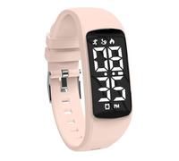 aswan watch Montre Digitale Enfant avec Chronomètre,Alarme, Date,Distance,Podomètres Marche Non Connecté-Montres Sport pour Fille Garcon avec Bracelet en Silicone