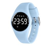 aswan watch Montre Digitale Enfant avec Chronomètre, Eclairage, Alarme, Date,Podomètres Marche Non Connecté-Montres Sport pour Fille Garcon avec Bracelet en Silicone