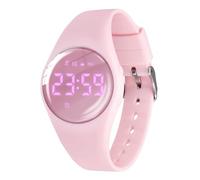aswan watch Montre Digitale Enfant avec Chronomètre, Eclairage, Alarme, Date,Podomètres Marche Non Connecté-Montres Sport pour Fille Garcon avec Bracelet en Silicone