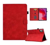 AsWant Coque Compatible avec Lenovo Tab M11 11 Pouces 2024- Ultra Mince Protection Tablette Cuir PU Fonction Support pour Lenovo Tab M11 (Rouge)