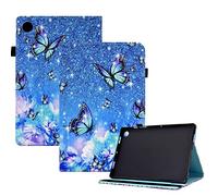 Aswant Etui Coque Compatible pour Lenovo Tab M10 3rd Gen 10.1 Pouces 2022 (TB-328F/TB-328X), Cuir PU avec Fonction Support pour Lenovo Tab M10 10.1 Pouces 3e Génération (Papillon)