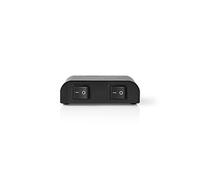 Nedis Unité de commande haut-parleur ASWI2602BK – 2 voies, borne de raccordement – Noir