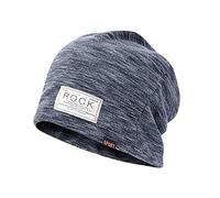 ASXZ Casquette Unisexe Anti-rayonnement, Chapeau de Protection Contre Les Ondes électromagnétiques RFID, Bonnets 100% Fibre d'argent,Navy Blue