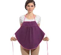 ASXZ Tablier de Protection EMF, vêtements de maternité Anti-radiations, Blindage téléphone Portable, Ordinateur, WiFi, Gilet de Protection RF/Micro-Ondes,Violet