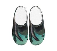 ASXZCBV Crazy Save Pantoufles d'intérieur et d'extérieur unisexes avec semelle en TPR Motif Manatee Respirant et confortable Lavable