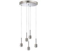 asy MyLED Basic suspension 5x5 W acier brossé, chrome, métal