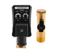 Asyduey 1/2 Soupape De Vidange Électronique De Solénoïde De Valve D'Eau Automatique De Minuterie Électrique De Pouce Dn15 pour Le Condensat De Compresseur D'Air