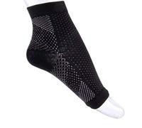 Asyduey 1 Paire Chaussettes de Compression de Cheville de Pieds Chaussettes Anti-Fatigue variqueuses de Plein air -L/XL