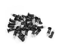 Asyduey 100 PièCes CPU Dissipateur Thermique Broche Refroidisseur Ventilateur de Refroidissement Fixation Pince de pour 775/1150/1155/1156/1366 Socket