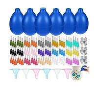 Asyduey 108 PCS Outils de Poterie en Argile pour Ensemble de 6 Applicateurs de Précision pour Poterie et Bouteilles Applicatrices pour Outils de Poterie en Argile.