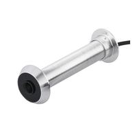 Asyduey 1080P Tuya Smart Life Home Visionneuse Numérique Judas Caméra de Porte Oeil WiFi IR Vision Nocturne Caméra Oeil de Porte Prise UE Argent