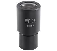 Asyduey 10X Oculaire de Microscope Grand Angle Adaptateur de Lentilles Optiques Champ 18Mm Lentille Oculaire Professionnelle Standard