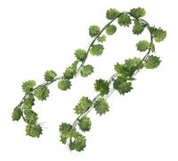 Asyduey 12 Pièces Séries 7.5Ft Feuilles D'Érable Artificielles Suspendues Vignes, Fausses Plantes Suspendues de Guirlande de Lierre pour Les Décorations de Fête de Mariage de Jardin