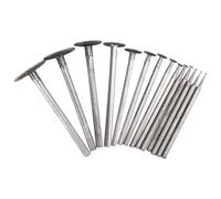 Asyduey 14 Pièces de Forets à Meuler Diamantés - Tige de 3/32 Pouces pour le Personnalisateur, Accessoires D'Outils Rotatifs de Haute Précision