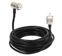 Asyduey 16Ft RG58 PL259 UHF Aux Connecteurs SO239 pour Le Câble de D'Antenne Mobile D'Autoradio
