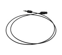 Asyduey 1M Câble Audio Optique Spdif Plaqué Or De 3 Pi Toslink vers Mini Prise 3,5 Mm Numérique